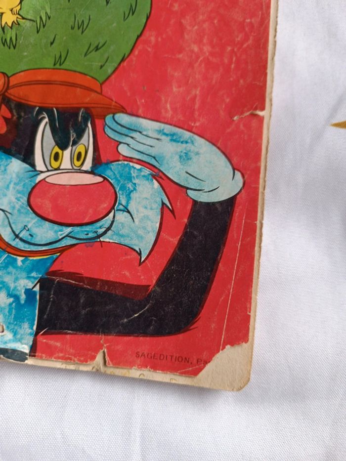 Magazine 1 culture bd titi géant Grosminet Looney Tunes toons sylvestre mensuel 1974 revue - photo numéro 5