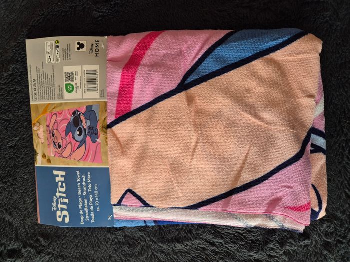 serviette de bain lilo et stitch - photo numéro 3