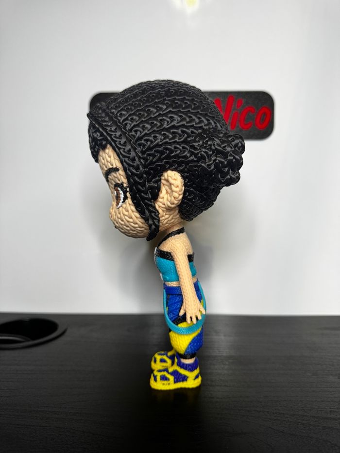 Figurine kpop Monster Hunter Zoey tricoté - photo numéro 3