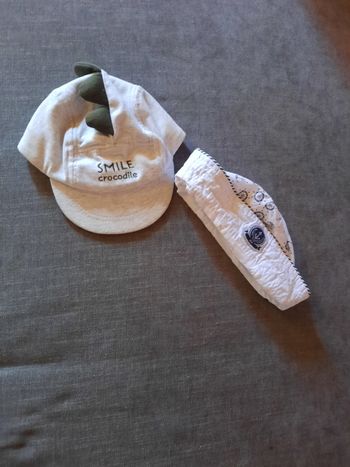 1 casquette et 1 chapeau