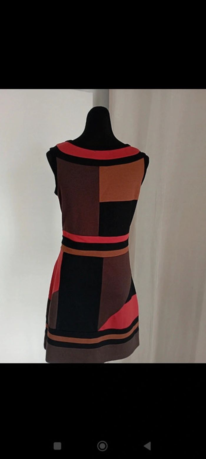 Robe noire orange - photo numéro 3