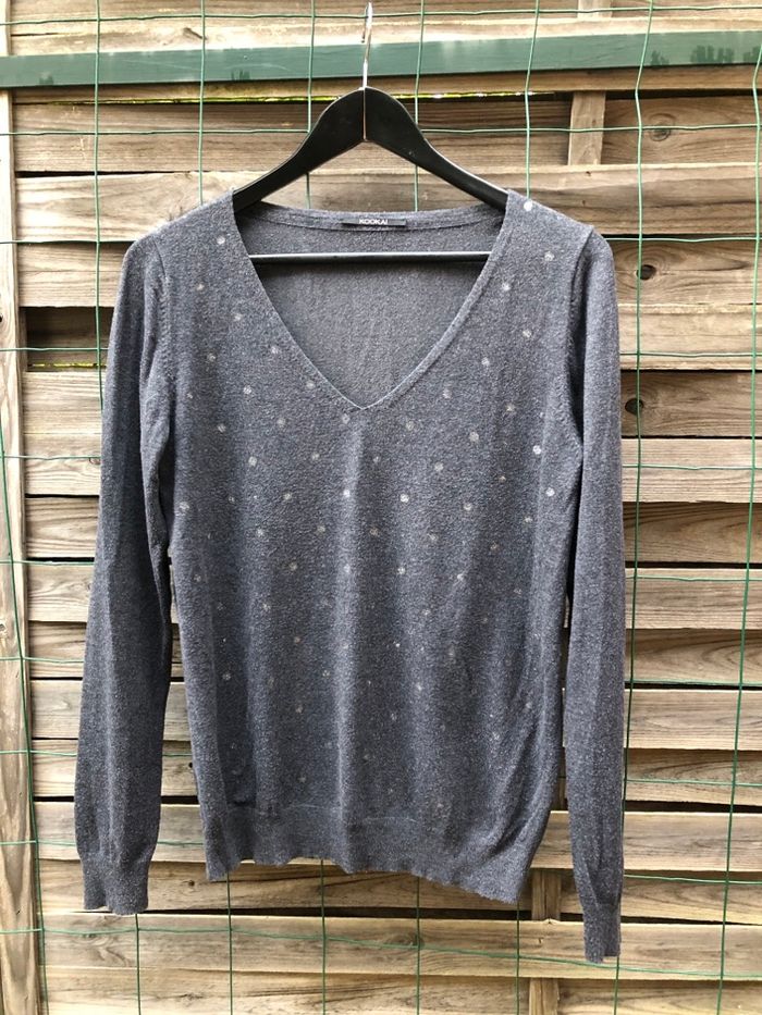 Pull col v kookaï - photo numéro 5