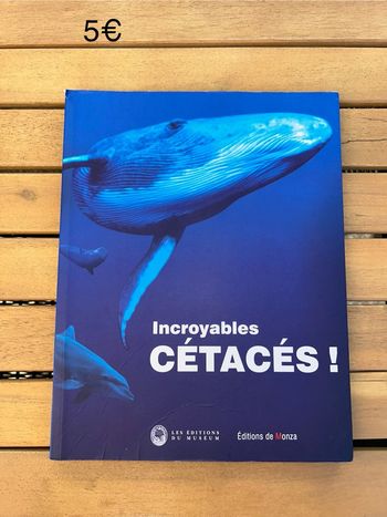 Livre incroyable cétacés