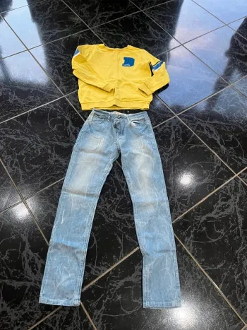 ensemble 12 ans jean et pull