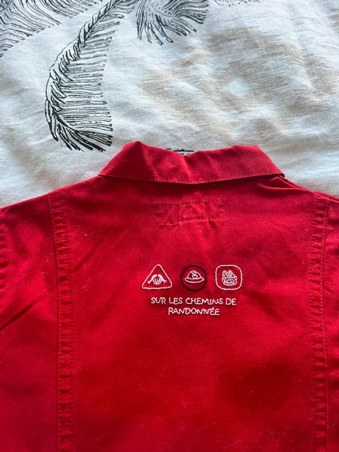 Robe Rouge Manche Courte Catimini - photo numéro 6