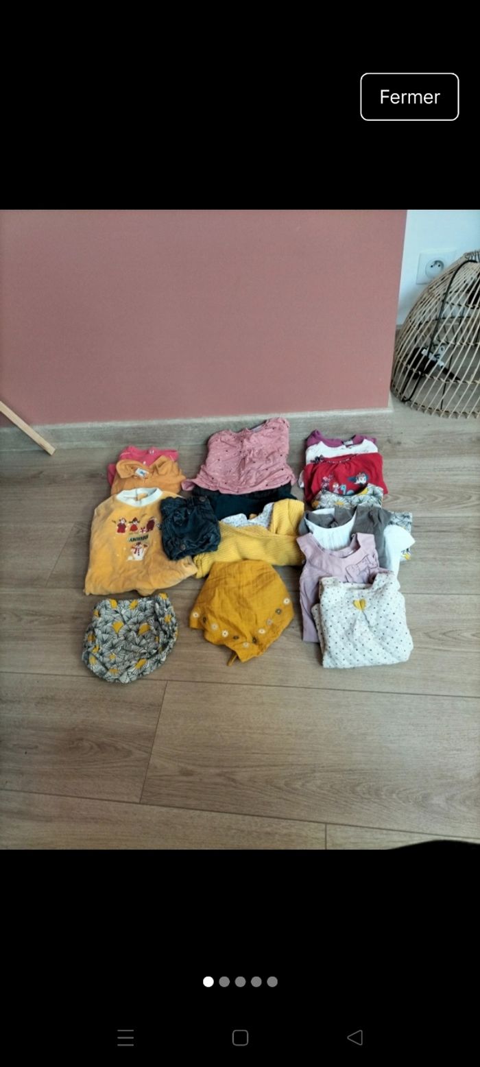 Lot 15 vêtements 3 mois
