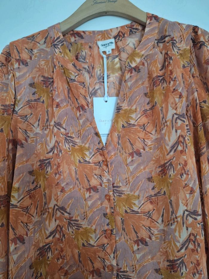 🌿 Blouse à motif fleuri Grace & Mila 🌿 - photo numéro 6