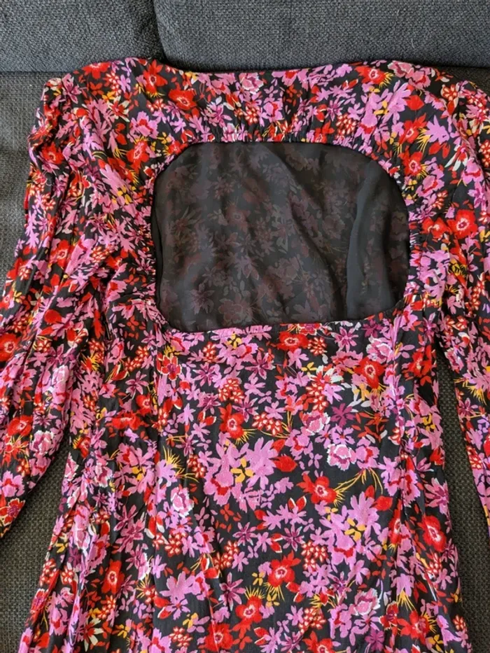 Robe à fleurs Zara - photo numéro 4