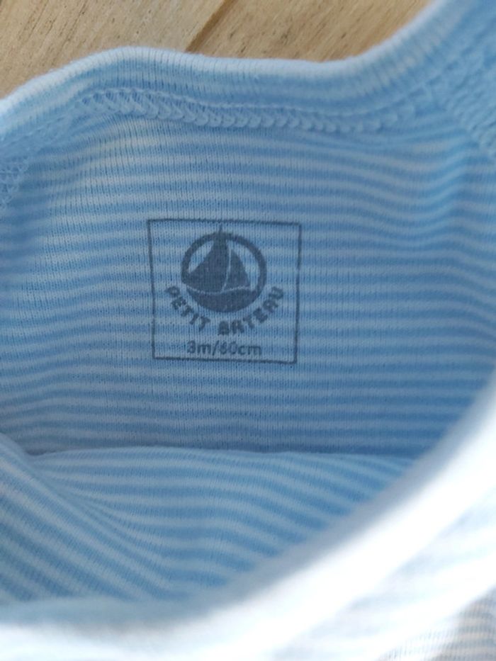 Bodie garçon Petit Bateau 3 mois comme neuf (78) - photo numéro 3
