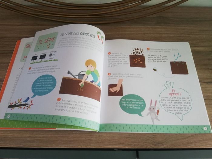 Livre de jardinage je plante ça pousse - photo numéro 3