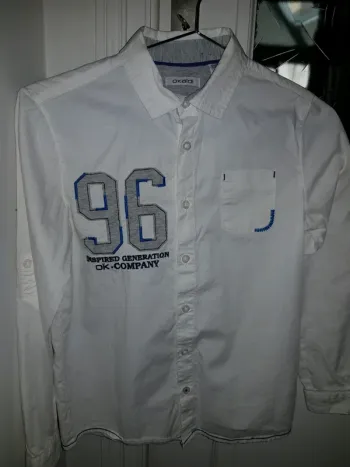Chemise "Okaïdi" 10 ans