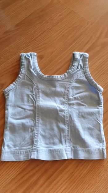 débardeur dormac bleu ciel 2 ans