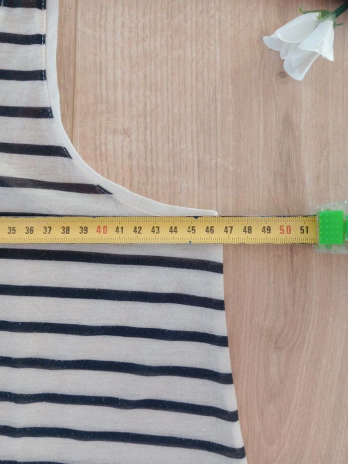 Débardeur femme L rayé c85 - photo numéro 15
