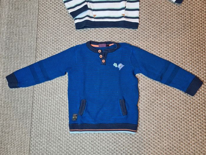 Ensemble 1 pantalon + 2 pulls - 24 mois - photo numéro 11