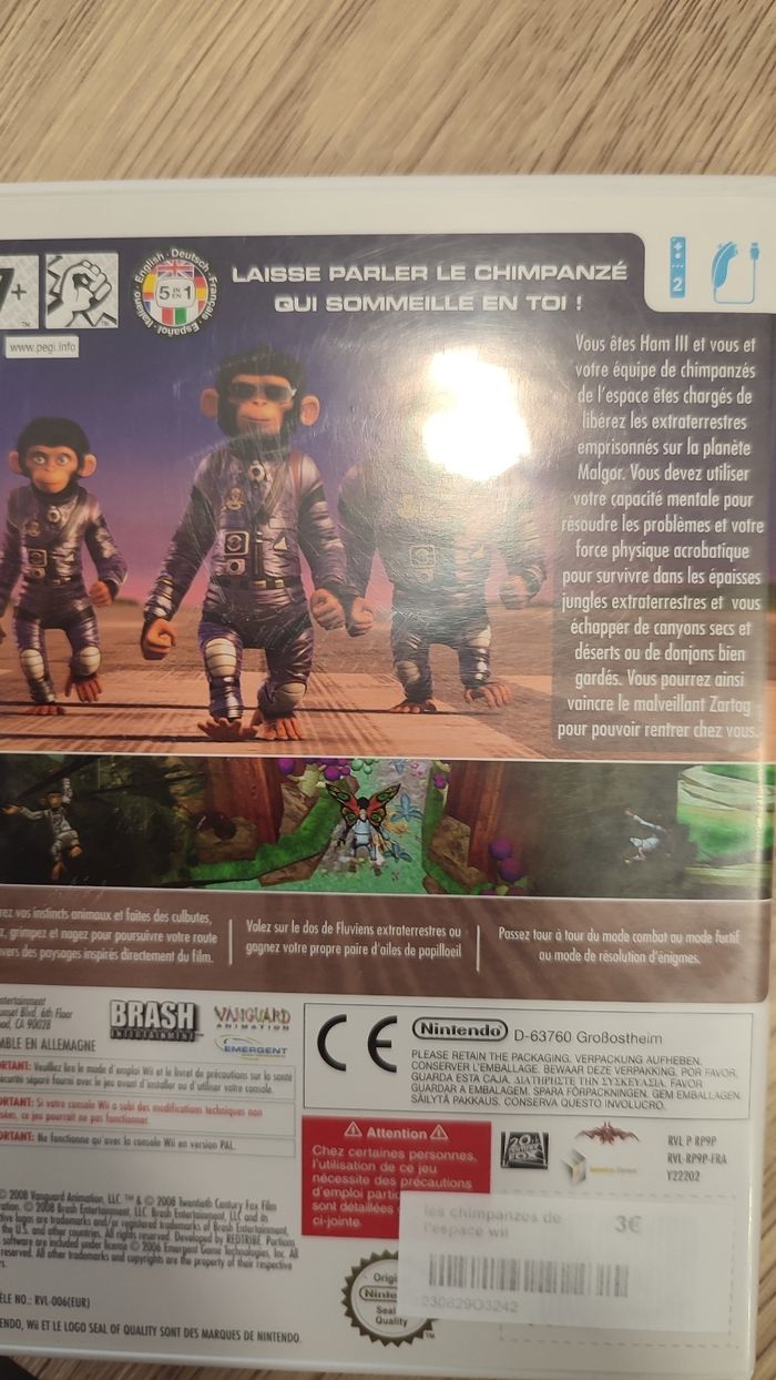 Les chimpanzés de l'espace wii - photo numéro 3