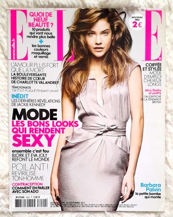 Magazine Elle n°3429 septembre 2011 spécial Barbara Calvin