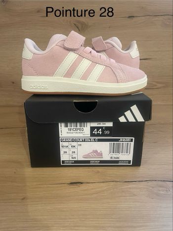 Chaussures Adidas enfant – Pointure 28 – Rose