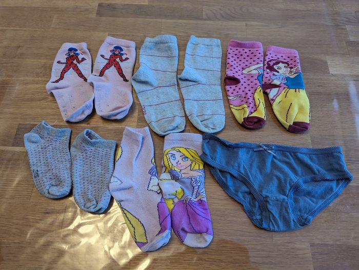 Lot de 5 paires de chaussettes 27-30 - photo numéro 3