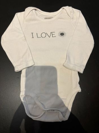 Body longues manches bébé