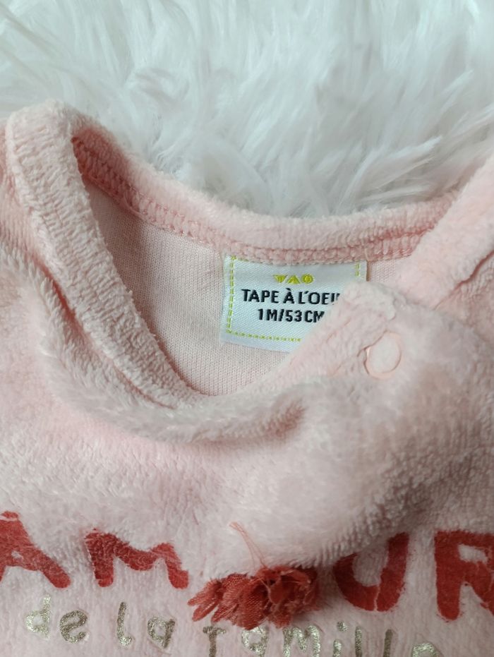 Pyjama 1 mois tao fille - photo numéro 2