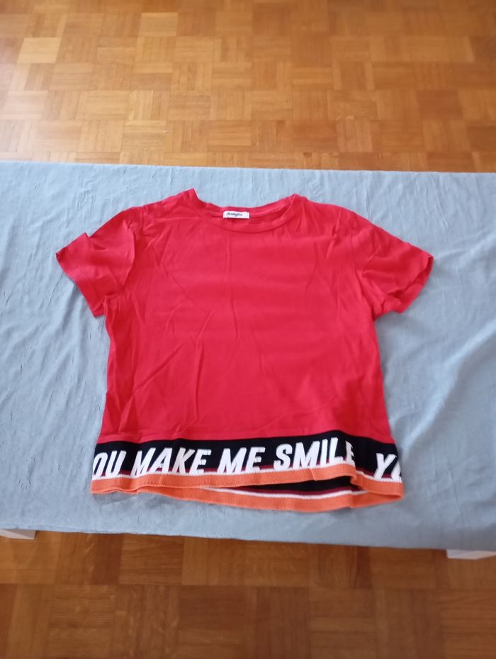 Lot 6 tee shirts top courts - photo numéro 2