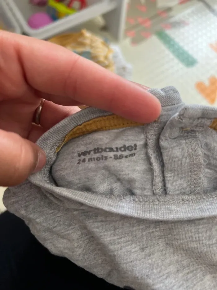 Pyjama été 24 mois – Vertbaudet motif lion bon état - photo numéro 7