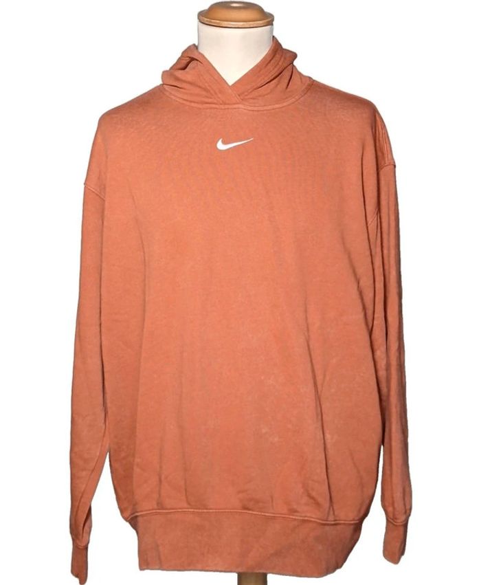 Sweat Nike à capuche taille S couleur brique - photo numéro 2