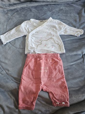Ensemble fille 3mois