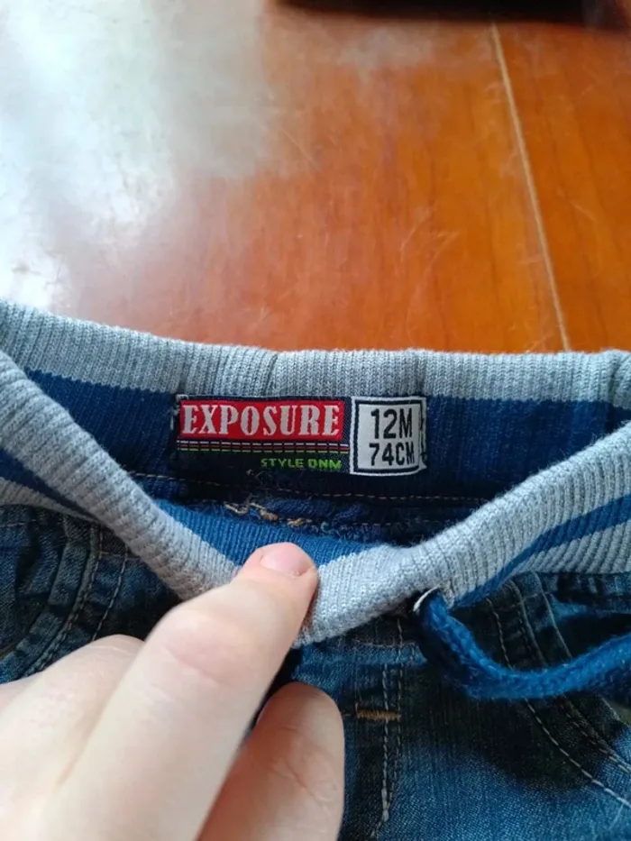 Enfant 193- jeans, exposure, 12 mois - photo numéro 2