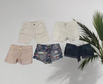 Lot 5 shorts taille 36