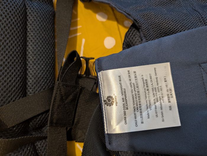 Porte bébé physiologique Ergobaby Omni 360 Neuf - photo numéro 4