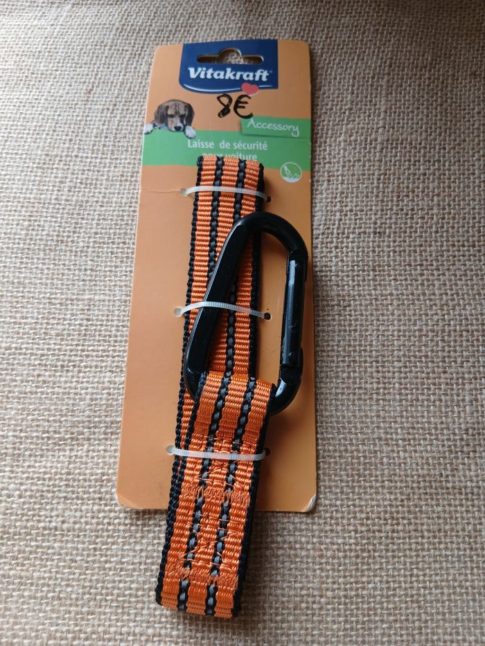 Laisse de sécurité pour voiture pour chien