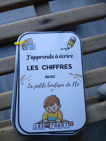 J'apprends à écrire les chiffres 