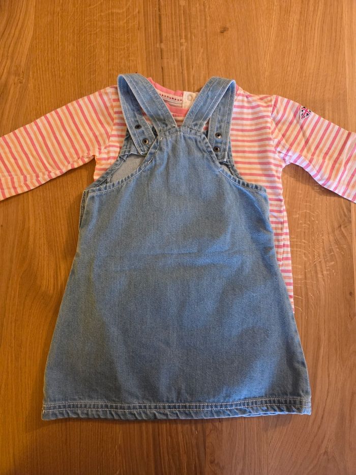 Robe salopette et T shirt Lee Cooper - photo numéro 3