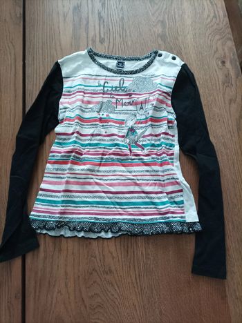 Tee-shirt manches longues, 8 ans, Terre de marins