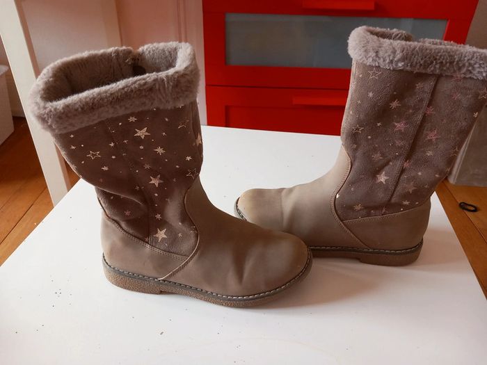 bottes chaude fille taille 35 - photo numéro 4