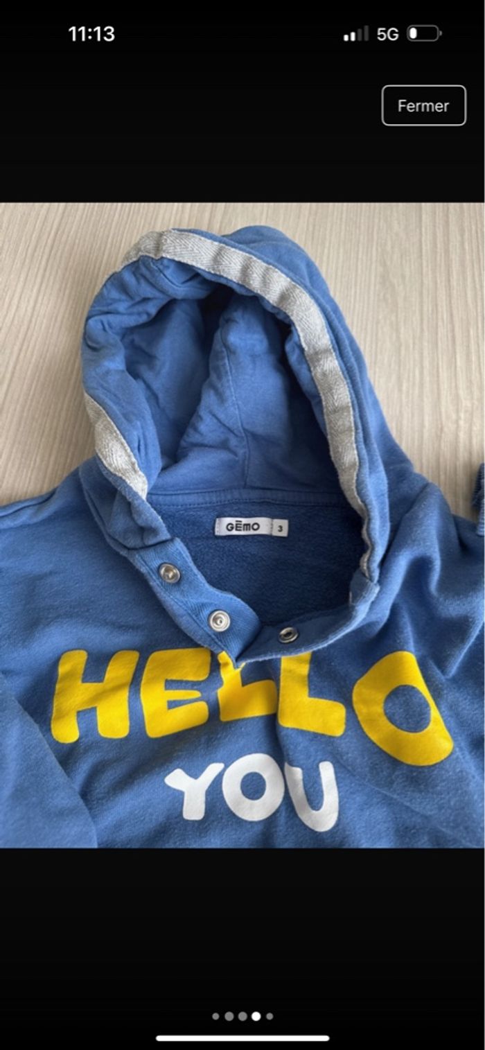 Sweat garçon - photo numéro 4