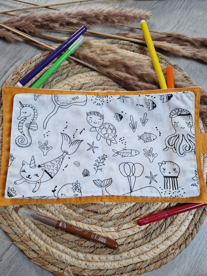 Livre coloriage Lavable