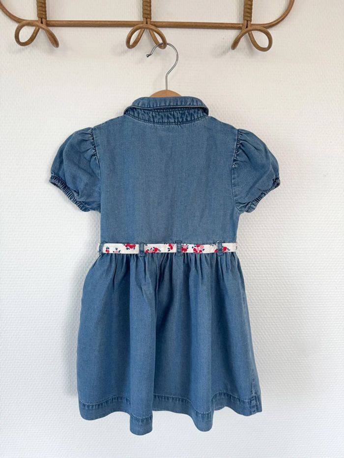 Sergent Major Robe manches courtes couleur jean 2 ans - photo numéro 3