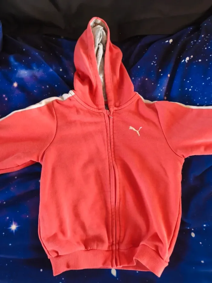 Sweat à capuche puma 4 ans