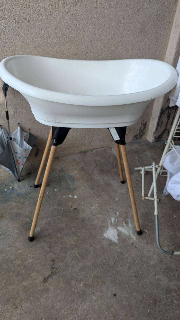 Baignoire sur pieds