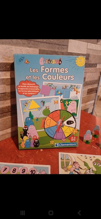 Les formes et les couleurs Barbapapa