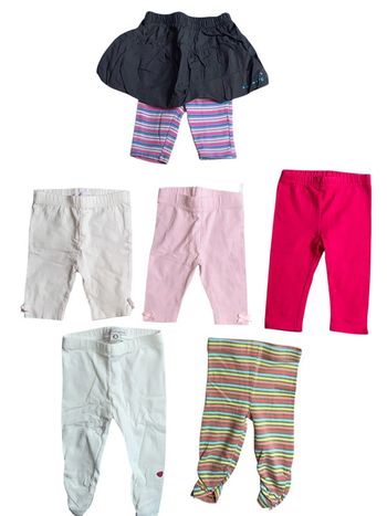 Lot legging bébé fille 6 mois