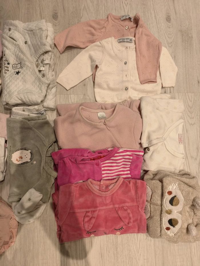 Lot 3 mois fille hiver - photo numéro 3
