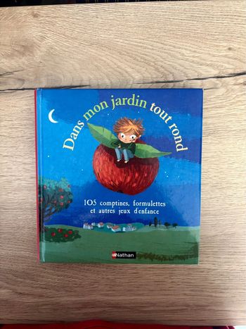 Livre Comptines : Dans mon jardin tout rond pour enfants