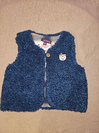 Gilet reversible 6 mois