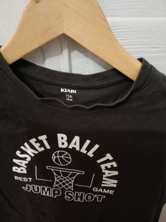 Tee-shirt Kiabi noir et blanc - photo numéro 2