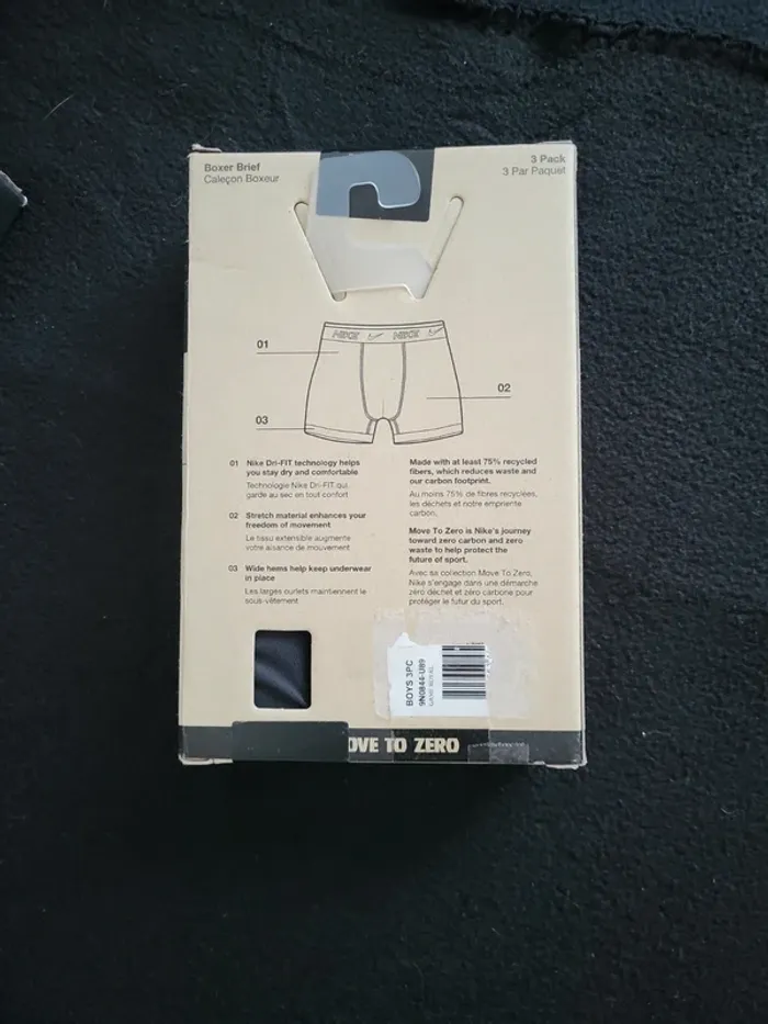Lot 6 boxers Nike taille m - photo numéro 9
