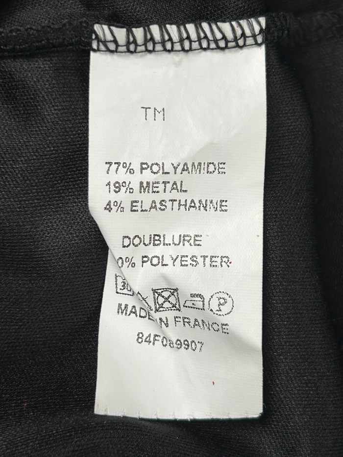 Robe doublée bordeaux pailletée - Taille M - photo numéro 5