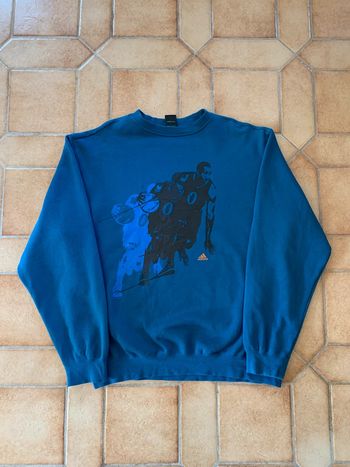 RARE Pull Crewneck Adidas vintage sample printed « Gilbert Arenas » NBA